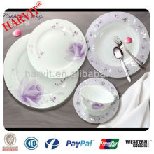 Portable Microwave Oven Safe Wright White Milk Opal Crinoline Ripple Dinnerware Cup Saucer Plate Bowl Sets